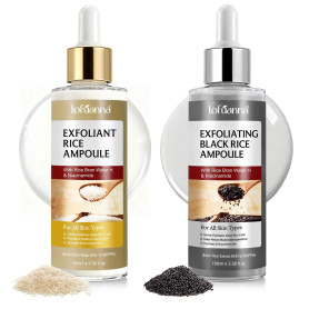 Peel Shot Glow Rice Peeling Ampoule, sérum exfoliant doux pour le visage et le corps, resserrement des pores et hydratation prof