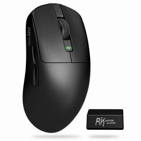RK ROYAL KLUDGE M3 Souris sans Fil 47g Ultra-Légère avec Capteur de Haute Précision PAW3950, Souris Gamer 3 Mode (BT / 2.4G / US