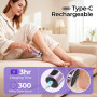 Rapeuse Pieds Électrique Puissante, 2-en-1 Ponceuse Pieds et Lime Ongles avec Écran LED, 9 Vitesses, Rechargeable, Kit Pédicure 