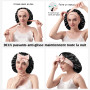 Umisleep 100% 22 Momme de Mûrier Bonnet Soie Cheveux Nuit pour Dormir, Bonnet de Nuit Doux en Soie Double Couche pour Cheveux Fr