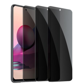 3 Pièces Protecteur D'écran Anti-Espion pour Xiaomi Redmi Note 11 Pro+ 5G, Verre Trempé Protection Écran de Confidentialité pour