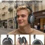 FOFUN NC95 Casque Bluetooth sans Fil à Réduction de Bruit Hybride, Bluetooth 6.0, 65 d’Autonomie, Contrôle par Application, Mode