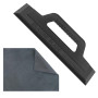 Set Raclette Vitre en Silicone avec Chiffon en Microfibre 30×40 cm, Raclette Vitre Flexible pour Voiture, Nettoyage Vitre Sans T