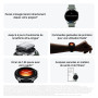 XIAOMI Watch 5, Montre connectée Wear OS by Google, paiement sans Contact NFC, IA Gemini, écran 1,54", Jusqu’à 6 Jours d’autonom