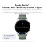 XIAOMI Watch 5, Montre connectée Wear OS by Google, paiement sans Contact NFC, IA Gemini, écran 1,54", Jusqu’à 6 Jours d’autonom