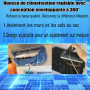 Kikepilm 12 pièces kit per pulizia split condizionatore avec bouteille d'eau de 2 L，sacco per pulizia split condizionatore (bleu