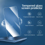NEW'C Lot de 3, Verre Trempé pour Samsung Galaxy A55 5G Film en Protection écran efficace contre les Rayures - sans Bulles - Ult