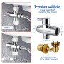 Vaporisateur de Toilette Douchette à Main Bidet en Acier Inoxydable - Pulvérisateur à double mode avec conception à double inter