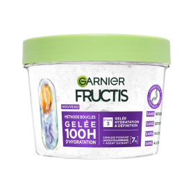 Garnier Fructis Méthode Boucles - Gelée Capillaire Hydratation & Définition pour Cheveux Bouclés - Enrichie en Acide Hyaluroniqu