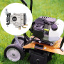 AMZSKU Carburateur Debroussailleuse 52cc 49cc 43cc Carbu Kit avec Joint, Tuyau, Bougie d'allumage et Filtre à Essence