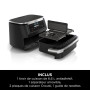 Ninja FlexDrawer Friteuse sans huile, Petite friteuse à air, double bac, compartiment 6,6L, appareil de cuisine multifonction 6-