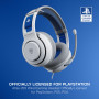 Turtle Beach Atlas 200 Blanc PlayStation Casque de Gaming Filaire sous Licence Officielle pour PlayStation w/transducteurs Nanoc