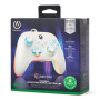 Manette filaire PowerA Advantage pour Xbox Series X|S avec bande LED Lumectra + RVB - Blanc