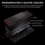 CORSAIR VANGUARD PRO 96 Hall Effect Clavier de Jeu Magnétique Mécanique Filaire – 96%, MGX Hyperdrive Commutateurs, Interrogatio