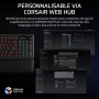CORSAIR VANGUARD PRO 96 Hall Effect Clavier de Jeu Magnétique Mécanique Filaire – 96%, MGX Hyperdrive Commutateurs, Interrogatio