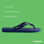 Havaianas - Top Brasil, Tongs Confortables, Durables et Légères, avec Semelle Antidérapante, Drapeau Brésilien, Adultes Unisexe