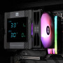 Thermalright TR Peerless Assassin 120 Digital ARGB Black Refroidisseur d'air pour processeur,couverture d'écran numérique,6 calo