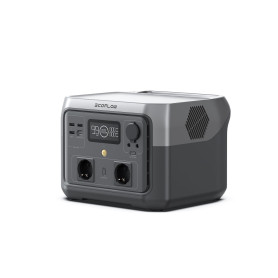 Station électrique portable ECOFLOW RIVER 2 MAX, batterie LiFeP04, 512 Wh charge rapide en 1 heure, sortie 1000 W avec X-boost, 
