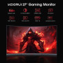 KOORUI 27'' Ecran PC Gaming Incurvé 1500R, Moniteur PC Dalle VA, Résolution QHD (2560X1440), 180HZ,1MS, DCI-P3 85%, Lunette Ultr