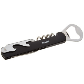 IBILI 784700 Tire-Bouchon/Décapsuleur Aluminium Noir 14 x 3 x 1 cm