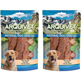 ARQUIVET Filet de Canard 350 GR - 100% de collations Naturelles pour Chiens - Prix, récompenses et Bonbons pour Chiens - Nourrit
