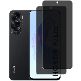 KELOLIN [2 pièces Anti Espion Verre Trempé Protection écran Pour Honor 90 Lite 9H Dureté, Anti Rayures, Confidentialité Protecte