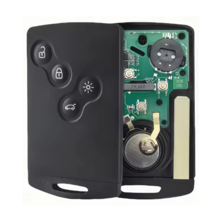 INOKEY Clé Carte Compatible pour Renault Clio 4 (2012-2020) et Captur (2013-2020) - Aftermarket Vierge Complète à Programmer - 4