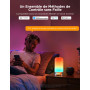 Govee Lampe de Chevet LED, Lampe de Table Tactile Dimmable RGBICWW avec 70 Modes Scène, Compatible avec Alexa, Fonctionne avec M