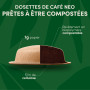 Nescafé Dolce Gusto NEO CAFFE - Machine À Café KRUPS pour Dosettes Compostables - Technologie Brevetée SmartBrew 3-En-1 - Cafeti