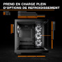 be quiet! Light Base 500 LX Boîtier PC Black, Panneaux Avant et latéral entièrement vitrés, Style Aquarium, Conception à Double 