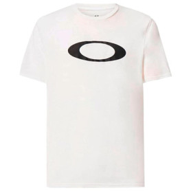 T-shirt Oakley O-Bold Ellipse Blanc et Noir - Taille X-Large
