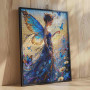Tucocoo Enchanted - Puzzle de fée pour adultes - 1000 pièces - Fille avec papillons et fleurs - Puzzle fantaisie - Œuvre d'art -