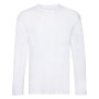 Fruit of the Loom - T-Shirt Manches Longues Original - Homme (M) (Blanc)