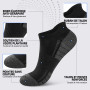 Effeet 10/20 Paires Chaussettes Basses Homme Femme, Socquettes Coton Courtes Respirantes Antidérapantes, Sport Running Unisexe N
