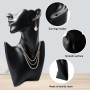 BORDEAG Présentoir à bijoux, collier, mannequin de vitrine - Buste - Présentoir à bijoux - Pour colliers, boucles d'oreilles - N