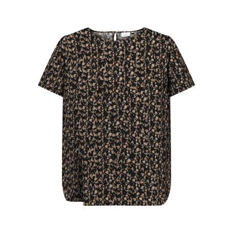 ONLY Carmakoma Carvica SS AOP Top Noos T-Shirt Femme