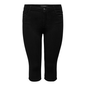 ONLY Carmakoma Caraugusta Life Hw Skinny Knickers Black Shorts Femme