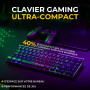 The G-Lab Combo Hydrogen WL – Pack Clavier Souris Gamer sans Fil – Clavier Gamer sans Fil 60% AZERTY FR RGB – Souris Gaming 7200