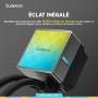 Sudokoo NEXAURA 240 Refroidisseur Liquide de CPU, Watercooling avec Pompe PWM, Tête de Pompe ARGB, TDP 280W, Ventilateurs FDB, I