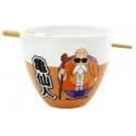 Bol à Ramen Dragon Ball Z Roshi avec Baguette - 470 ml
