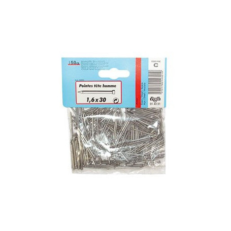 Pointes Acier VYNEX pour Tête Homme - 190g