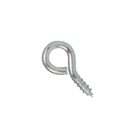 Piton à vis zingué VYNEX 6x25 mm - Lot de 3