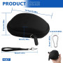 Yewseas Rigide Housse Sac, 15 cm x11 cm x7 cm Portable pour Souris MX Master 3, 2S, Master, Étui de Protection Anti-Choc, Résist