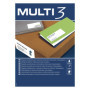 Étiquettes Universelles Apli MULTI 3 - 52,5 x 21,5 mm - 100 Feuilles