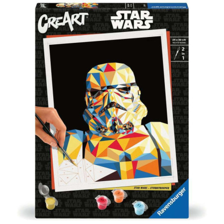 Ravensburger CreArt Peinture par Numéros Stormtrooper - Star Wars 24x30 cm