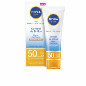 Crème Matifiante NIVEA SUN CONTROL SHINE SPF50 - Protection UV 40 ml