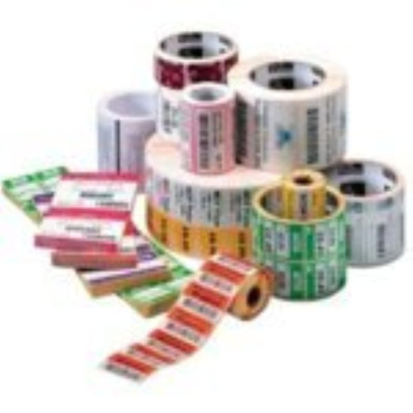 Étiquettes Zebra Z-Select 2000d - Papier thermique blanc, 12 pièces