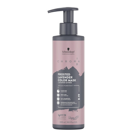 Masque de Couleur Semi-Permanent Schwarzkopf Chroma ID 8-19 Lavande Givrée 300 ml