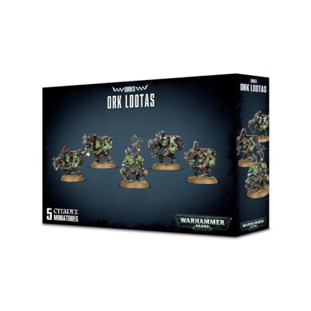 Figurines Orks Lootas Warhammer 40k - Modèle 2018