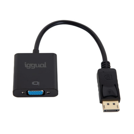 Adaptateur DisplayPort vers VGA iggual - Connectez vos appareils facilement